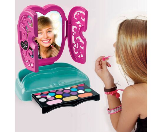 Детская косметика Clementoni The Make-Up Mirror, серия Crazy Chic (18541), изображение 3 Детская косметика Clementoni The Make-Up Mirror, серия Crazy Chic (18541), изображение 3