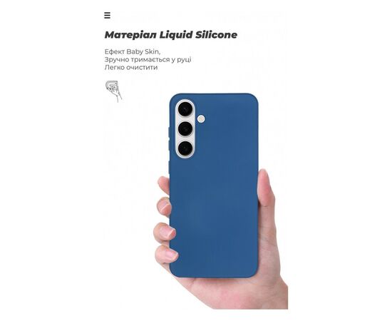 Чехол для мобильного телефона Armorstandart ICON Case Samsung S24 Plus Dark Blue (ARM72493), изображение 7