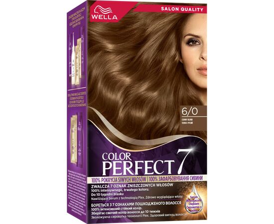 Краска для волос Wella Color Perfect 6/0 Темно-русый (4064666598321)