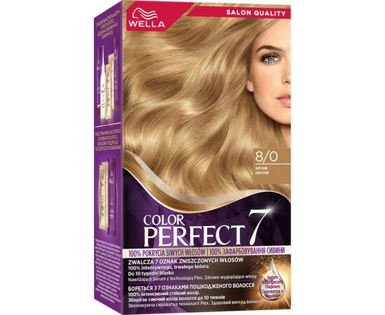 Краска для волос Wella Color Perfect 8/0 Светло-русый (4064666598376)