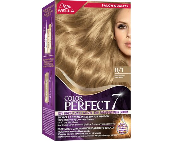 Фарба для волосся Wella Color Perfect 8/1 Попелястий блонд (4064666598383)
