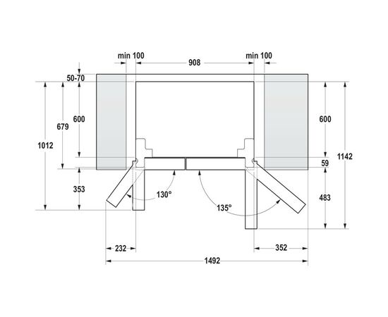 Холодильник Gorenje NRS9EVX, изображение 10
