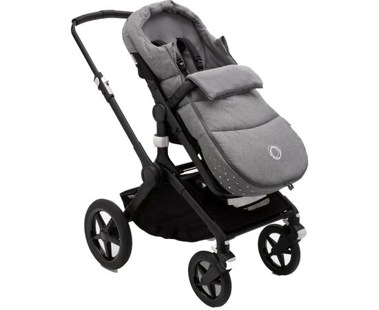 Чехол для ног Bugaboo Footmuff, grey melange (2306010068), изображение 6
