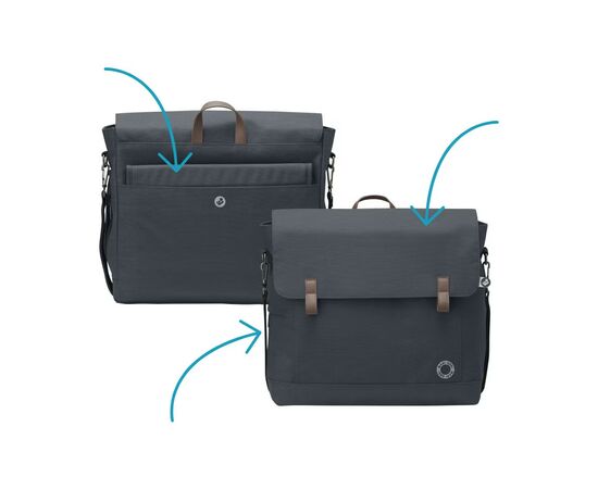 Сумка для мамы Maxi-Cosi Modern Bag Essential Graphite (1632750111), изображение 6 Сумка для мамы Maxi-Cosi Modern Bag Essential Graphite (1632750111), изображение 6