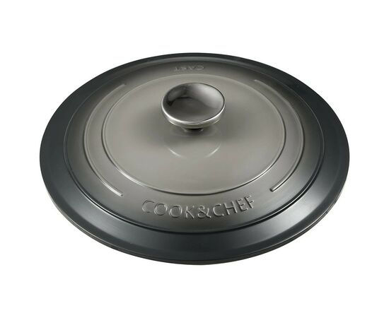 Кастрюля Bergner Excalibur з кришкою Сіра 5.8 л (BG-36102-GY), изображение 5 Кастрюля Bergner Excalibur з кришкою Сіра 5.8 л (BG-36102-GY), изображение 5