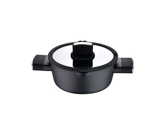 Кастрюля Bergner Ion Plus з кришкою 2 л (BG-35910-BK), изображение 2 Кастрюля Bergner Ion Plus з кришкою 2 л (BG-35910-BK), изображение 2