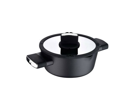 Кастрюля Bergner Ion Plus з кришкою 2 л (BG-35910-BK)