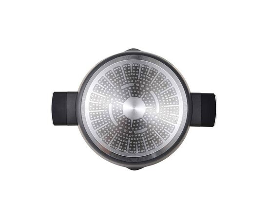 Кастрюля Bergner Ion Plus з кришкою 6 л (BG-35912-BK), изображение 6 Кастрюля Bergner Ion Plus з кришкою 6 л (BG-35912-BK), изображение 6