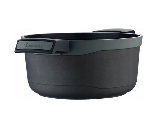 Кастрюля MasterPro Gastro Reeco з кришкою 2,7 л (BGMP-8106), изображение 3 Кастрюля MasterPro Gastro Reeco з кришкою 2,7 л (BGMP-8106), изображение 3