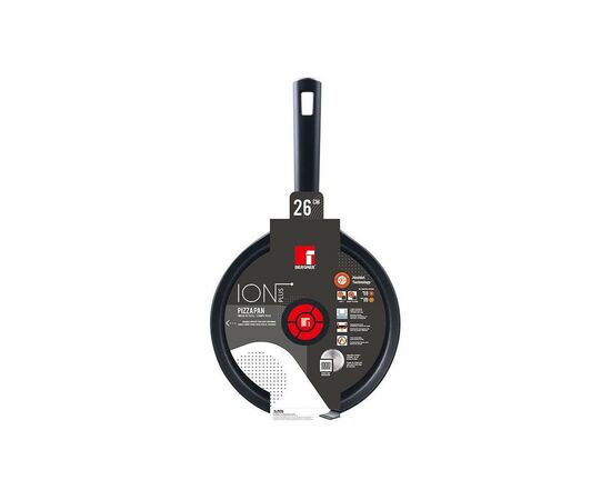 Сковорода Bergner Ion Plus для млинців 26 см (BG-35904-BK), изображение 2 Сковорода Bergner Ion Plus для млинців 26 см (BG-35904-BK), изображение 2