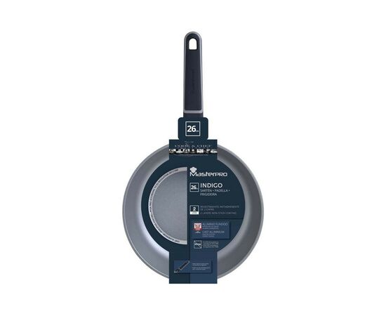 Сковорода MasterPro Indigo 26 см (BGMP-7973), изображение 4 Сковорода MasterPro Indigo 26 см (BGMP-7973), изображение 4