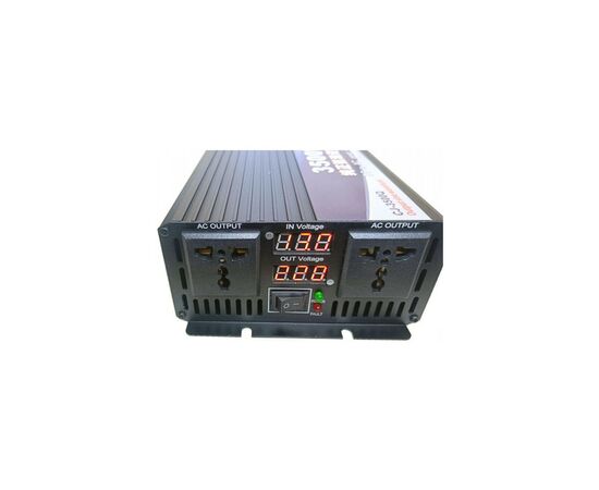 Автомобильный инвертор Choetech 12/220V 1600Вт, чистая синусоида (CJ3500Q-BK-ZX), изображение 3 Автомобильный инвертор Choetech 12/220V 1600Вт, чистая синусоида (CJ3500Q-BK-ZX), изображение 3