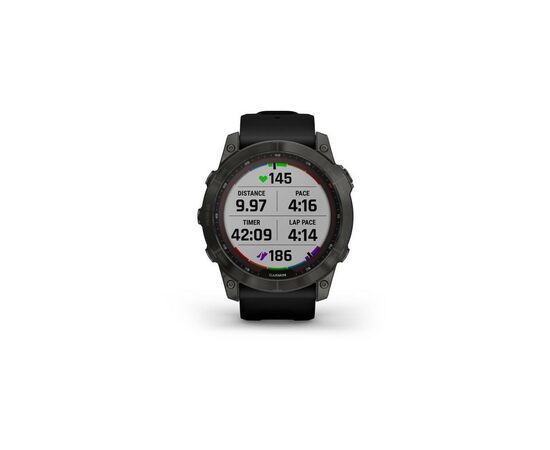 Смарт-часы Garmin fenix 7X Sapph Sol Carbon Gray DLC Ti w/Black, GPS (010-02541-11), изображение 9 Смарт-часы Garmin fenix 7X Sapph Sol Carbon Gray DLC Ti w/Black, GPS (010-02541-11), изображение 9