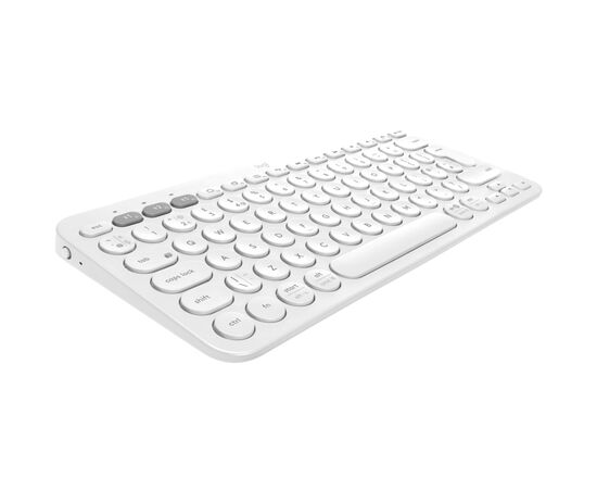 Клавиатура Logitech K380s Multi-Device Bluetooth UA White (920-011852), изображение 2 Клавиатура Logitech K380s Multi-Device Bluetooth UA White (920-011852), изображение 2