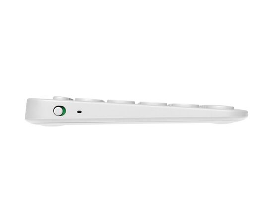 Клавиатура Logitech K380s Multi-Device Bluetooth UA White (920-011852), изображение 3 Клавиатура Logitech K380s Multi-Device Bluetooth UA White (920-011852), изображение 3