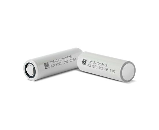 Аккумулятор Molicel INR21700-P42A 4200mAh Коробка 200шт (P42A-4000MAH-BOX), изображение 4 Аккумулятор Molicel INR21700-P42A 4200mAh Коробка 200шт (P42A-4000MAH-BOX), изображение 4