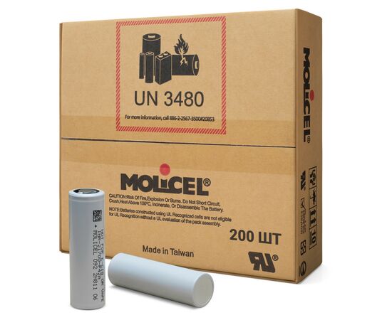 Аккумулятор Molicel INR21700-P42A 4200mAh Коробка 200шт (P42A-4000MAH-BOX)