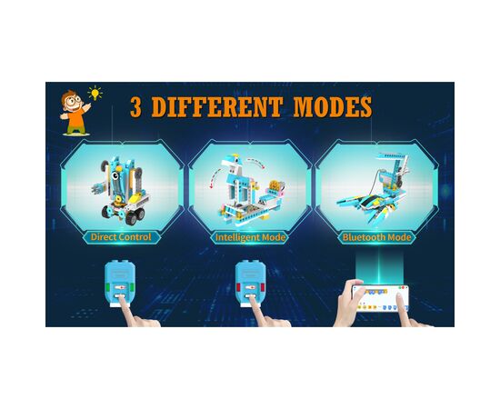 Конструктор Makerzoid Smart Robot Premium (MKZ-PF-PM), изображение 5 Конструктор Makerzoid Smart Robot Premium (MKZ-PF-PM), изображение 5