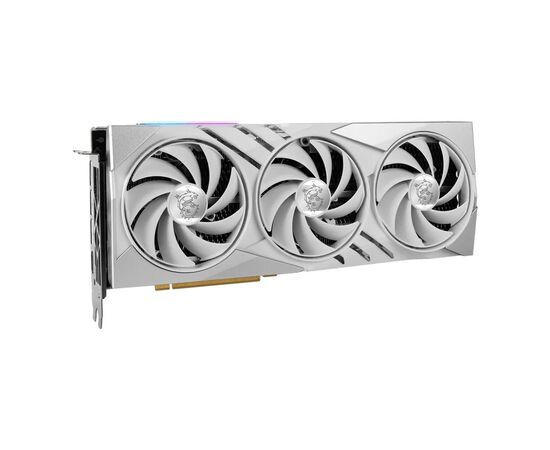 Видеокарта MSI GeForce RTX4070Ti SUPER 16Gb GAMING X SLIM WHITE (RTX 4070 Ti SUPER 16G GAMING X SLIM WHIT), изображение 2 Видеокарта MSI GeForce RTX4070Ti SUPER 16Gb GAMING X SLIM WHITE (RTX 4070 Ti SUPER 16G GAMING X SLIM WHIT), изображение 2