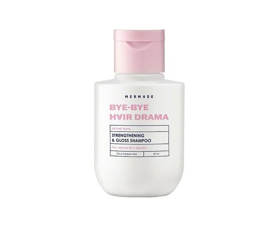 Шампунь Mermade Keratin & Pro-Vitamin B5 Strengthening & Gloss Shampoo Для укрепления и сияния волос 85 мл (4823122900043)
