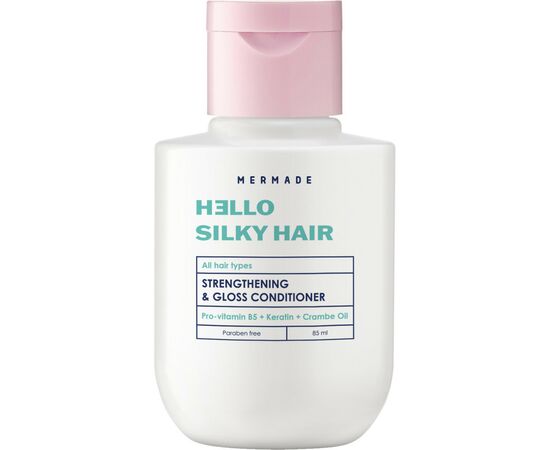 Кондиціонер для волосся Mermade Keratin & Pro-Vitamin B5 Strengthening & Gloss Conditioner Для зміцнення та сяйва волосся 85 мл (4823122900029)
