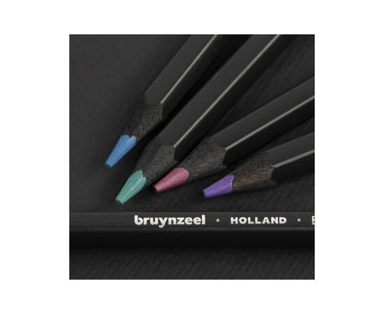 Олівці кольорові Bruynzeel EXPRESSION METALLIC, 12 шт. (8712079468422), зображення 9 Олівці кольорові Bruynzeel EXPRESSION METALLIC, 12 шт. (8712079468422), зображення 9