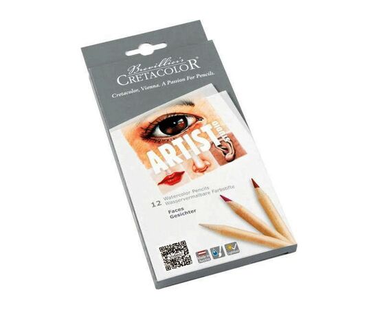 Олівці кольорові Cretacolor Artist Studio Line "Портрет", акварельні 12 кольорів (9014400291853)
