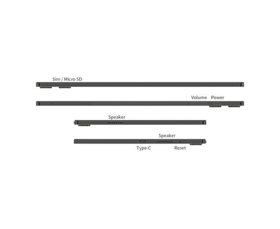 Планшет Teclast T40HD 10.4 FHD 8/128GB / LTE /Metal / Space Grey (6940709685594), изображение 8 Планшет Teclast T40HD 10.4 FHD 8/128GB / LTE /Metal / Space Grey (6940709685594), изображение 8