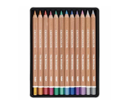 Карандаши цветные Cretacolor MEGACOLOR THE BRILLIANTS, 12 цветов (9014400301521), изображение 2