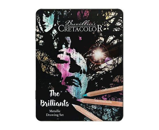 Олівці кольорові Cretacolor MEGACOLOR THE BRILLIANTS, 12 кольорів (9014400301521)