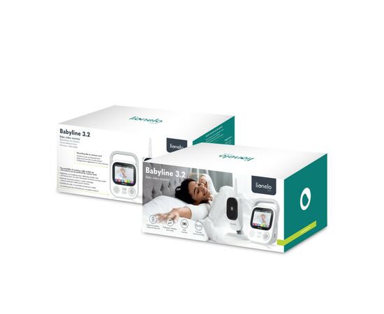Видеоняня Lionelo BabyLine 3.2 white (LOC-BABYLINE 3.2 WHITE), изображение 4 Видеоняня Lionelo BabyLine 3.2 white (LOC-BABYLINE 3.2 WHITE), изображение 4