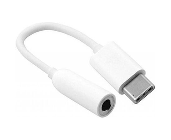 Переходник Type-C to Jack 3.5mm female Cablexpert (CCA-UC3.5F-01-W), изображение 2