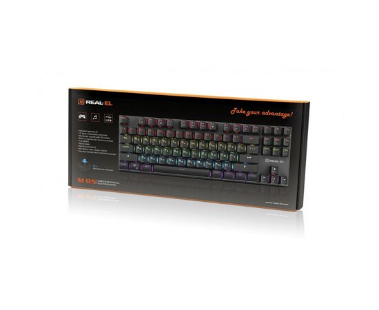 Клавиатура REAL-EL M 05 Grey, изображение 10 Клавиатура REAL-EL M 05 Grey, изображение 10