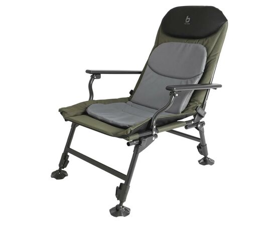 Кресло складное Bo-Camp Carp Оливковий/Сірий (1204100) (DAS301460), изображение 2 Кресло складное Bo-Camp Carp Оливковий/Сірий (1204100) (DAS301460), изображение 2