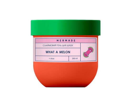 Гель для душу Mermade What a Melon Слаймовий 200 г (4820241302017)