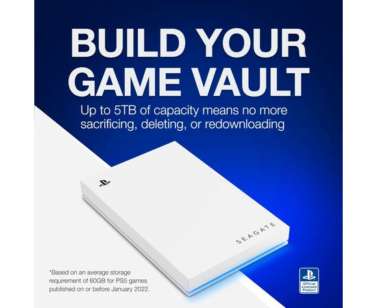 Внешний жесткий диск 2.5" 2TB Game Drive for PlayStation 5 Seagate (STLV2000201), изображение 10 Внешний жесткий диск 2.5" 2TB Game Drive for PlayStation 5 Seagate (STLV2000201), изображение 10