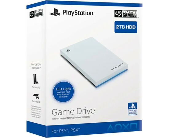 Внешний жесткий диск 2.5" 2TB Game Drive for PlayStation 5 Seagate (STLV2000201), изображение 7 Внешний жесткий диск 2.5" 2TB Game Drive for PlayStation 5 Seagate (STLV2000201), изображение 7