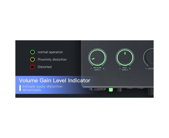 Микшерный пульт Fifine Sound Card SC1 Black (SC1), изображение 7 Микшерный пульт Fifine Sound Card SC1 Black (SC1), изображение 7