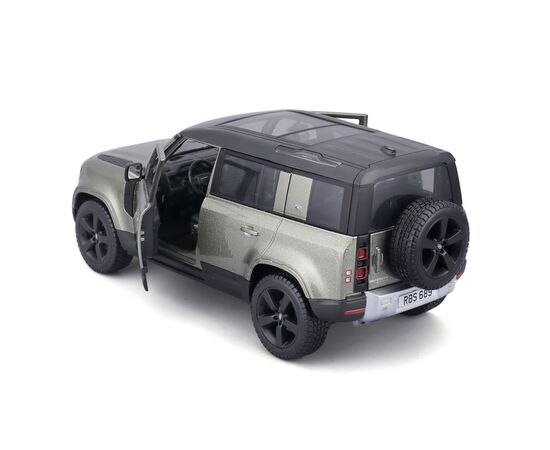 Машина Bburago Land Rover Defender 110 2022 1:24 (18-21101), изображение 4 Машина Bburago Land Rover Defender 110 2022 1:24 (18-21101), изображение 4