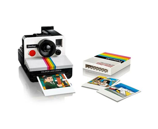 Конструктор LEGO Ideas Фотоаппарат Polaroid OneStep SX-70 516 деталей (21345-), изображение 10 Конструктор LEGO Ideas Фотоаппарат Polaroid OneStep SX-70 516 деталей (21345-), изображение 10
