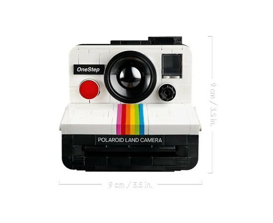 Конструктор LEGO Ideas Фотоаппарат Polaroid OneStep SX-70 516 деталей (21345-), изображение 4 Конструктор LEGO Ideas Фотоаппарат Polaroid OneStep SX-70 516 деталей (21345-), изображение 4