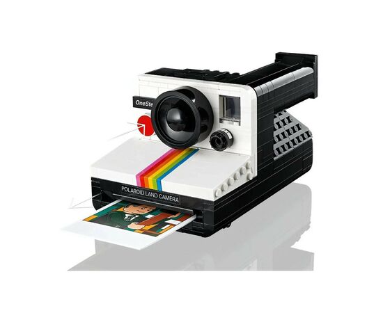 Конструктор LEGO Ideas Фотоаппарат Polaroid OneStep SX-70 516 деталей (21345-), изображение 7 Конструктор LEGO Ideas Фотоаппарат Polaroid OneStep SX-70 516 деталей (21345-), изображение 7