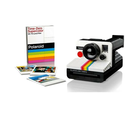 Конструктор LEGO Ideas Фотоаппарат Polaroid OneStep SX-70 516 деталей (21345-), изображение 9 Конструктор LEGO Ideas Фотоаппарат Polaroid OneStep SX-70 516 деталей (21345-), изображение 9