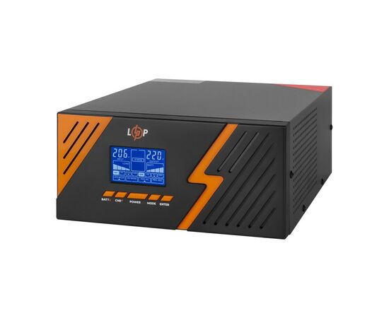 Источник бесперебойного питания LogicPower LPM - PSW-1500VA, 1050W, Black (22754)