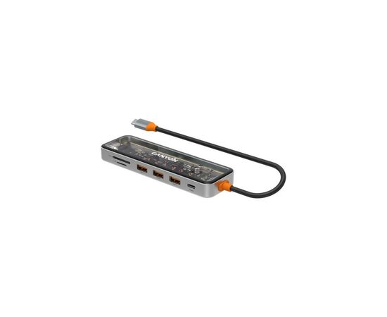 Порт-репликатор Canyon Docking Station DS-13 4k 7-in-1 USB-C (CNS-TDS13), изображение 4 Порт-репликатор Canyon Docking Station DS-13 4k 7-in-1 USB-C (CNS-TDS13), изображение 4