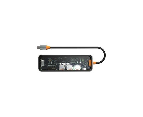 Порт-реплікатор Canyon Docking Station DS-13 4k 7-in-1 USB-C (CNS-TDS13)