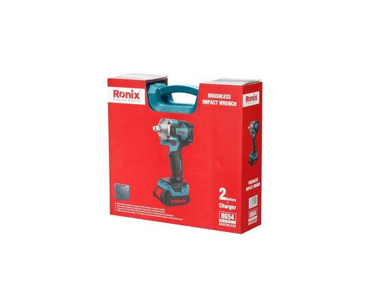 Гайковерт Ronix 20В, 350Нм, комплект (8654), изображение 10 Гайковерт Ronix 20В, 350Нм, комплект (8654), изображение 10