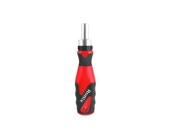 Отвертка Ronix с трещоткой и набором бит 26 шт (RH-2721), изображение 4 Отвертка Ronix с трещоткой и набором бит 26 шт (RH-2721), изображение 4