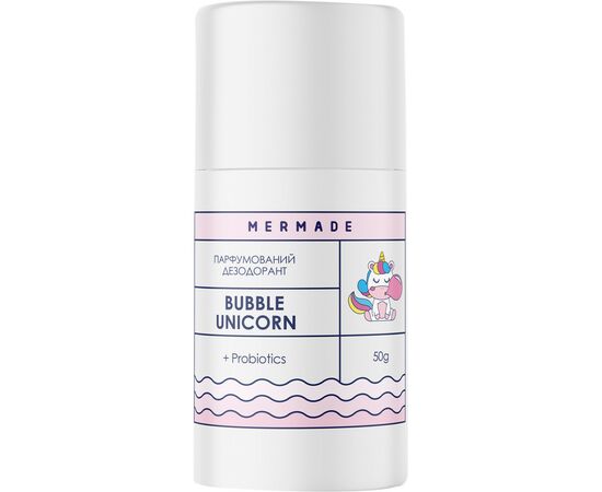 Дезодорант Mermade Bubble Unicorn Парфюмированный 50 г (4820241302765)