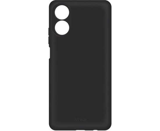 Чехол для мобильного телефона MAKE Oppo A38 Skin Black (MCS-OA38BK)